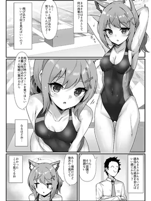 [笹かまボックス (流宮いささ)] プールサイドログ：砂狼 (ブルーアーカイブ) [DL版]_03