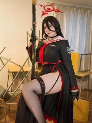 麻花酱 - 蔚蓝档案 羽川莲见_20