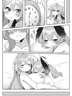 [ゼア・ラーク] ふたなりコハルちゃん VS ハナコちゃん 漫画_100