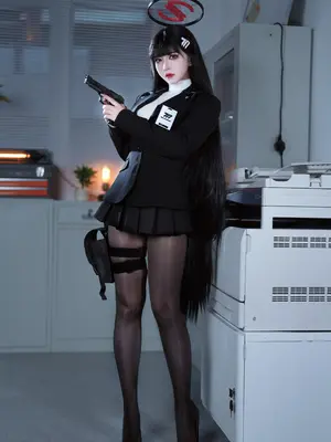 半半子 - 蔚蓝档案 调月莉音_18