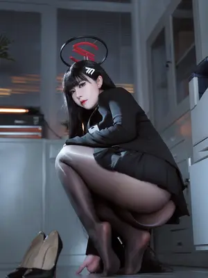 半半子 - 蔚蓝档案 调月莉音_25