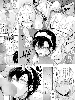 [音速うばぐるま (宇場義行)] 双奏鳴館2 ふたなりめいどさんたちはせいよくがつよい｜双奏鸣馆 2 扶她女仆小姐们的性欲如狼似虎 [白杨汉化组x胸垫汉化组]_17