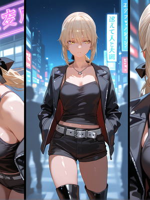 [Tsukinoo] アルトリア・オルタ-誇り高き騎士王、黒き巨躯に絡め取られた夜～