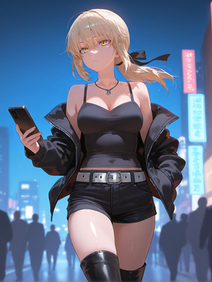 [Tsukinoo] アルトリア・オルタ-誇り高き騎士王、黒き巨躯に絡め取られた夜～_008