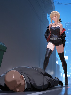 [Tsukinoo] アルトリア・オルタ-誇り高き騎士王、黒き巨躯に絡め取られた夜～_074