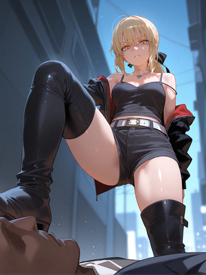 [Tsukinoo] アルトリア・オルタ-誇り高き騎士王、黒き巨躯に絡め取られた夜～_078