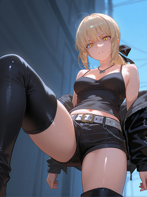 [Tsukinoo] アルトリア・オルタ-誇り高き騎士王、黒き巨躯に絡め取られた夜～_080