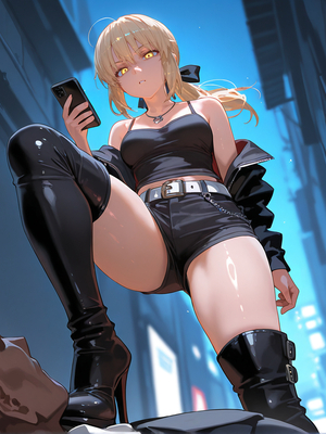 [Tsukinoo] アルトリア・オルタ-誇り高き騎士王、黒き巨躯に絡め取られた夜～_090