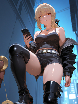 [Tsukinoo] アルトリア・オルタ-誇り高き騎士王、黒き巨躯に絡め取られた夜～_091