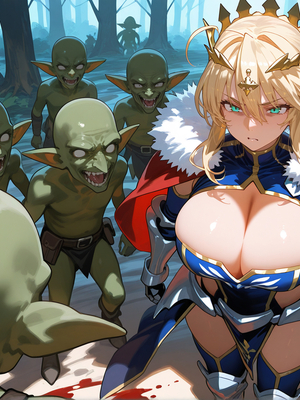 [Tsukinoo] 禁忌の胎動～誇り高き槍の騎士アルトリア・ランサー、凌辱の末に芽生える命の灯～_096