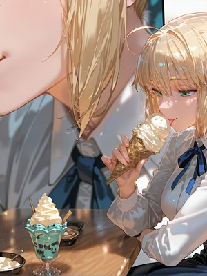 [Tsukinoo] 異端特異点の秘話 ～アルトリア、太った男の罠に落ちる純潔の騎士～_024