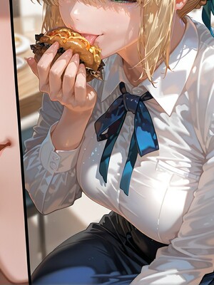 [Tsukinoo] 異端特異点の秘話 ～アルトリア、太った男の罠に落ちる純潔の騎士～_027