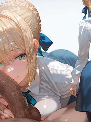 [Tsukinoo] 異端特異点の秘話 ～アルトリア、太った男の罠に落ちる純潔の騎士～_035