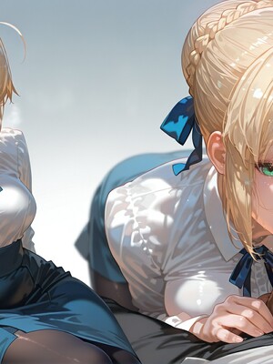 [Tsukinoo] 異端特異点の秘話 ～アルトリア、太った男の罠に落ちる純潔の騎士～_048