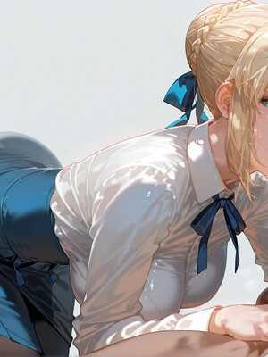 [Tsukinoo] 異端特異点の秘話 ～アルトリア、太った男の罠に落ちる純潔の騎士～_055