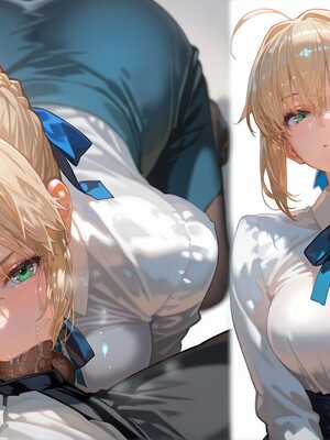 [Tsukinoo] 異端特異点の秘話 ～アルトリア、太った男の罠に落ちる純潔の騎士～_068