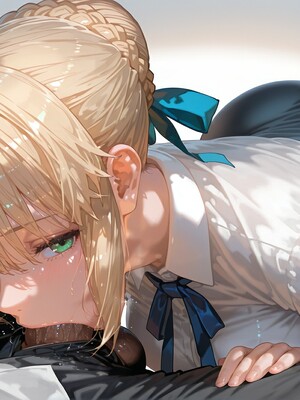 [Tsukinoo] 異端特異点の秘話 ～アルトリア、太った男の罠に落ちる純潔の騎士～_076