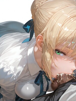 [Tsukinoo] 異端特異点の秘話 ～アルトリア、太った男の罠に落ちる純潔の騎士～_085