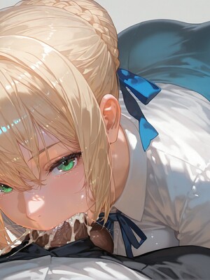 [Tsukinoo] 異端特異点の秘話 ～アルトリア、太った男の罠に落ちる純潔の騎士～_087