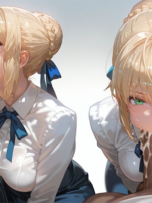 [Tsukinoo] 異端特異点の秘話 ～アルトリア、太った男の罠に落ちる純潔の騎士～_089