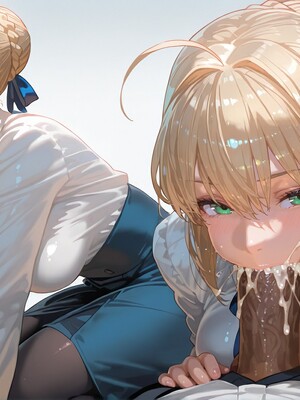 [Tsukinoo] 異端特異点の秘話 ～アルトリア、太った男の罠に落ちる純潔の騎士～_090