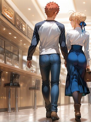 [Tsukinoo] 異端特異点の秘話 ～アルトリア、太った男の罠に落ちる純潔の騎士～_097