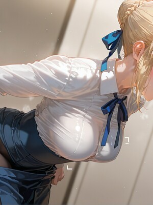 [Tsukinoo] 異端特異点の秘話 ～アルトリア、太った男の罠に落ちる純潔の騎士～_134