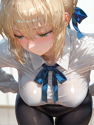 [Tsukinoo] 異端特異点の秘話 ～アルトリア、太った男の罠に落ちる純潔の騎士～_135