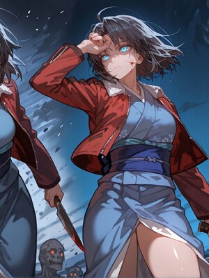 [Tsukinoo] 特異点の秘話 ～両儀式、NTRと禁忌の子種に囚われた運命～_011