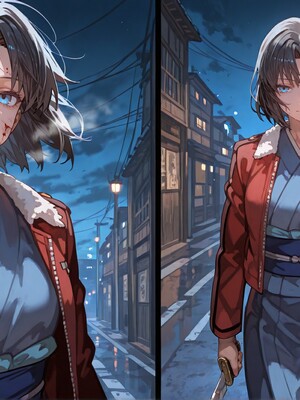 [Tsukinoo] 特異点の秘話 ～両儀式、NTRと禁忌の子種に囚われた運命～_019