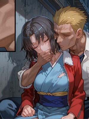 [Tsukinoo] 特異点の秘話 ～両儀式、NTRと禁忌の子種に囚われた運命～_062