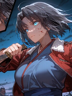 [Tsukinoo] 特異点の秘話 ～両儀式、NTRと禁忌の子種に囚われた運命～_336