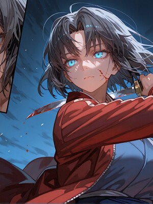 [Tsukinoo] 特異点の秘話 ～両儀式、NTRと禁忌の子種に囚われた運命～_338