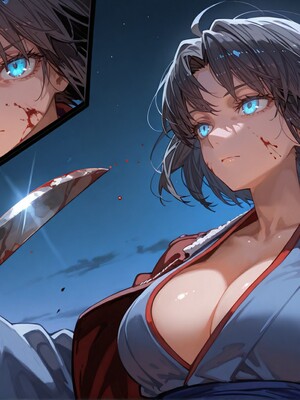 [Tsukinoo] 特異点の秘話 ～両儀式、NTRと禁忌の子種に囚われた運命～_341