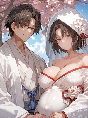 [Tsukinoo] 特異点の秘話 ～両儀式、NTRと禁忌の子種に囚われた運命～_371