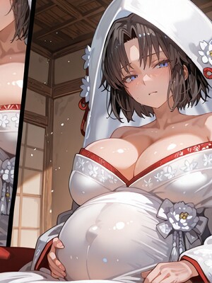 [Tsukinoo] 特異点の秘話 ～両儀式、NTRと禁忌の子種に囚われた運命～_398