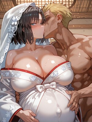 [Tsukinoo] 特異点の秘話 ～両儀式、NTRと禁忌の子種に囚われた運命～_414