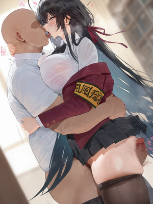 [Moriaaa]taihou&New Jersey(初墮篇)[AI Generated]_001_247