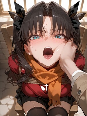 [Tsukinoo] 特異点の秘話 ～UBWの狭間で凛が慎二に翻弄される悪夢のBAD END～_038