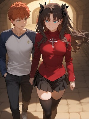 [Tsukinoo] 特異点の秘話 ～UBWの狭間で凛が慎二に翻弄される悪夢のBAD END～_218