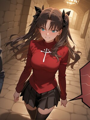 [Tsukinoo] 特異点の秘話 ～UBWの狭間で凛が慎二に翻弄される悪夢のBAD END～_221