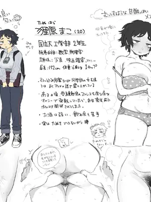 [でんきねこ (とく)] 工学部の狸原さん_02