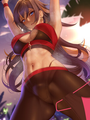 [genkung] How to train your Dehya [Decensored]_020