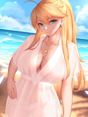 [genkung] Artoria Summer [English] [Decensored]_082