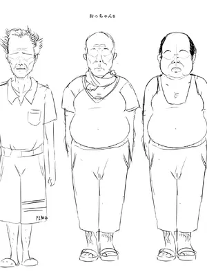 [アトリエTODO (ZIRAN)] お下品爆乳×超ムチムチデカ尻×どすけべW痴女〜ど田舎の夏は暑すぎてみんなおバカに汗だくゴリオホ性交しているお話〜_114