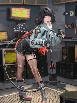 Yiko湿润兔 - 绝区零 简•杜 查无此人_013