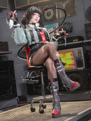 Yiko湿润兔 - 绝区零 简•杜 查无此人_015