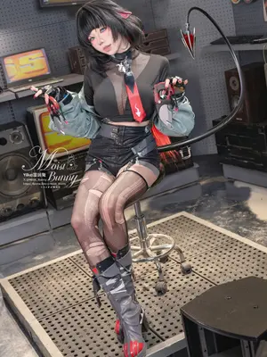 Yiko湿润兔 - 绝区零 简•杜 查无此人_017