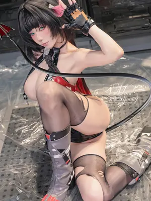 Yiko湿润兔 - 绝区零 简•杜 查无此人_077