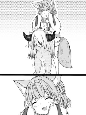 [ころぽっくる(とこ)] 吾輩のおちんぽは一生童貞です？(ラプラス・ダークネス、博衣こより) [沒有漢化]_13